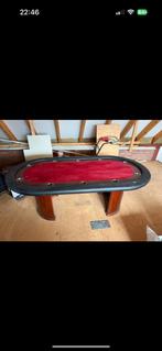 Pokertafel te huur of te koop 75€ per week, Hobby en Vrije tijd, Gezelschapsspellen | Kaartspellen, Ophalen of Verzenden, Zo goed als nieuw