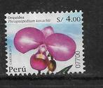 172-25 Peru 2019 / Orquidea, Verzenden, Gestempeld, Zuid-Amerika