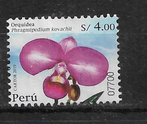 172-25 Peru 2019 / Orquidea, Postzegels en Munten, Postzegels | Amerika, Gestempeld, Zuid-Amerika, Verzenden
