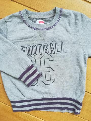 NAME IT sweater licht grijs maat 104 beschikbaar voor biedingen