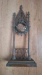 Antieke bronzen kerklijke zakhorloge houder, Ophalen of Verzenden
