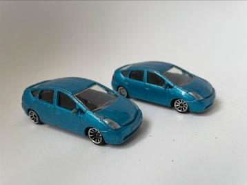 model Toyota Prius (II, XW20), blauw, Majorette, 1/50 (2x) beschikbaar voor biedingen