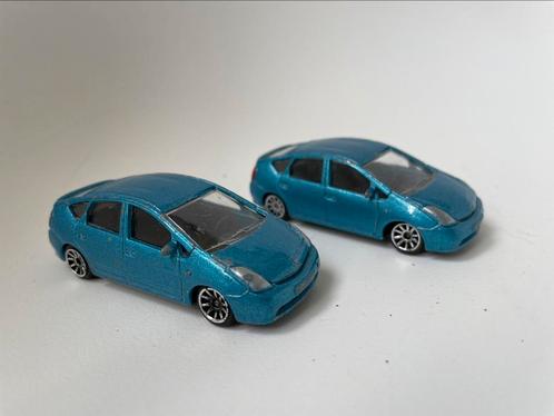 model Toyota Prius (II, XW20), blauw, Majorette, 1/50 (2x), Hobby en Vrije tijd, Modelauto's | 1:50, Gebruikt, Auto, Majorette