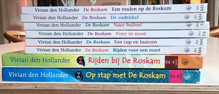 Serie De Roskam Vivian den Hollander, Boeken, Kinderboeken | Jeugd | onder 10 jaar, Gelezen, Fictie algemeen, Ophalen of Verzenden