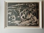 Mooie gravure., Ophalen of Verzenden