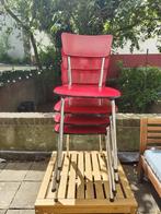 Retro formica stoeltjes, set van 4, Ophalen, Huis en Inrichting