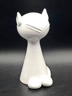 Keramiek  Witte Kat Poes Potterie Peter Selhorst 16cmh, Antiek en Kunst, Antiek | Keramiek en Aardewerk, Ophalen of Verzenden