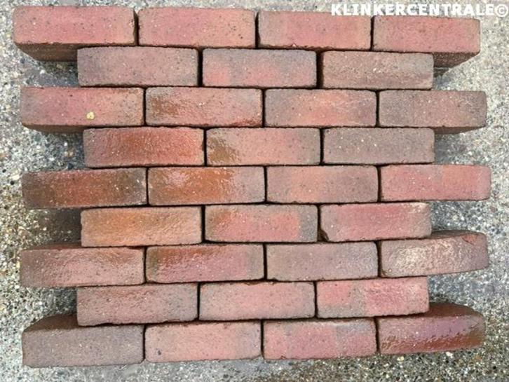 120m2 rood antraciet gebakken klinkers dikformaat straatsten, Tuin en Terras, Tegels en Klinkers, Gebruikt, Klinkers, Keramiek