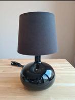 Zwarte tafellamp Ljusas Uvas van ikea, Gebruikt, Glas, Ophalen of Verzenden, Minder dan 50 cm