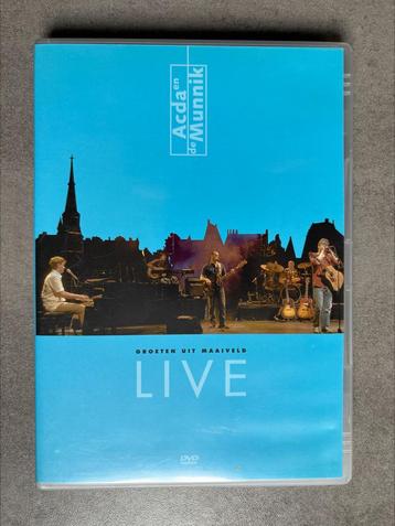 Acda en de Munnik- Groeten Uit Maaiveld Live,leuke Dvd prima beschikbaar voor biedingen