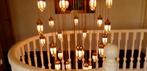 Handgeblazen bronzen hang/lampen, Antiek en Kunst, Antiek | Koper en Brons, Ophalen of Verzenden, Brons