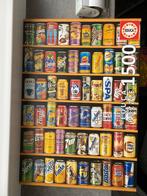 Educa Puzzel 1500 stukjes - Frisdrank Blikjes, Ophalen, 500 t/m 1500 stukjes, Zo goed als nieuw, Legpuzzel