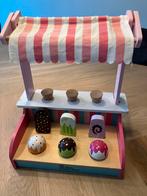 Houten IJsco Kraam met IJsjes, Ophalen of Verzenden, Gebruikt, Meubelstuk of Keukentje