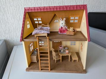 Sylvanian families starters huisje , compleet met konijn 🏠 beschikbaar voor biedingen