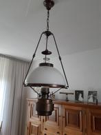 antieke hanglamp bronskleur, Ophalen, Zo goed als nieuw, Antiek / vintage, Metaal