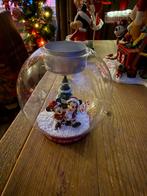 Disneyland Parijs  Mickey en Minnie Mouse theelichthouder, Ophalen of Verzenden, Mickey Mouse, Zo goed als nieuw, Beeldje of Figuurtje
