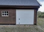 Garagedeur elektrische B-240 x H-200 cm (Novoferm), Doe-het-zelf en Verbouw, Deuren en Horren, Ophalen, Kunststof, Gebruikt, Garagedeur