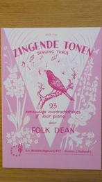 Folk Dean - Zingende Tonen voor Piano, Verzenden, Nieuw, Les of Cursus, Piano