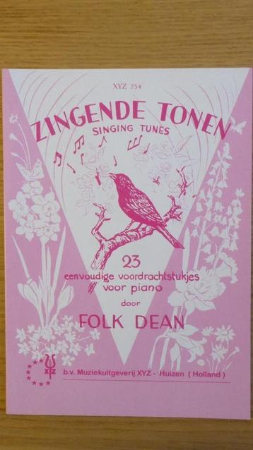 Folk Dean - Zingende Tonen voor Piano beschikbaar voor biedingen