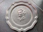 Herinneringsbord tin Juliana 25 jaar Koningin 1948-1973, Ophalen of Verzenden