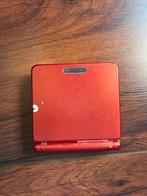 Nintendo Game Boy Advance SP - rood, Spelcomputers en Games, Spelcomputers | Nintendo Game Boy, Ophalen of Verzenden, Gebruikt