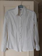Witte blouse, Donaldson, 40, Kleding | Dames, Blouses en Tunieken, Maat 38/40 (M), Ophalen of Verzenden, Wit, Zo goed als nieuw