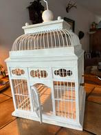 Witte vogel kooitje te koop, Ophalen of Verzenden, Gebruikt, Hout