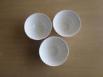 Intermezzo Roma porselein 3 roomkleur schaaltjes D14 H4cm, Ophalen of Verzenden, Effen, Porselein, Schaal of Schalen