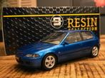 Honda Civic EG6 - Blauw - 1:18 Triple9 Resin, Hobby en Vrije tijd, Modelauto's | 1:18, Auto, Triple9 Resin, Nieuw, Ophalen of Verzenden
