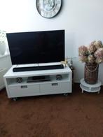 Tv meubel van ikea op wielen twee diepennladen, Minder dan 100 cm, 50 tot 75 cm, Zo goed als nieuw, Ophalen