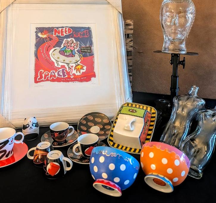 Design Collectie: Rosenthal, Ritzenhoff & Pop-Art, Antiek en Kunst, Antiek | Servies los, Ophalen of Verzenden