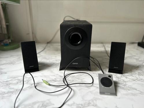 Edifier Speakerset met subwoofer, Computers en Software, Pc speakers, Gebruikt, Ophalen of Verzenden