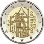 De Speciale 2 Euro munt SLOWAKIJE 2022 "Eerste Stoommachine", Postzegels en Munten, 2 euro, Slowakije, Ophalen of Verzenden
