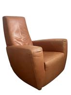 Leren Longa fauteuil, Gerard vd Berg, Label. Vintage design, Huis en Inrichting, Fauteuils, Ophalen, Zo goed als nieuw, Modern Dutch Design
