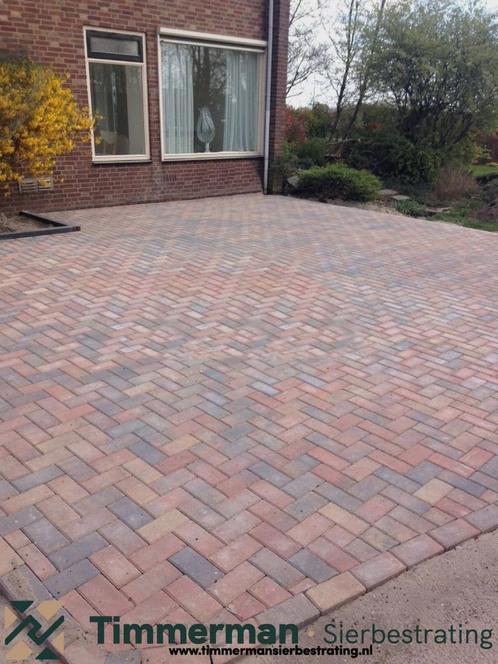 Betonstraatsteen, Klinker, Betonsteen, 6cm, Diverse kleuren, Tuin en Terras, Tegels en Klinkers, Nieuw, Klinkers, Beton, Ophalen of Verzenden