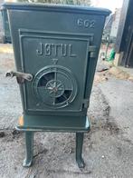 Jøtul 602 emaille groen, Huis en Inrichting, Kachels, Ophalen, Houtkachel, Zo goed als nieuw, Vrijstaand