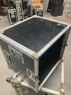 19" Flightcase, 10 HE, Heavy Duty, Ophalen, Gebruikt, Speaker of Versterker, Flightcase