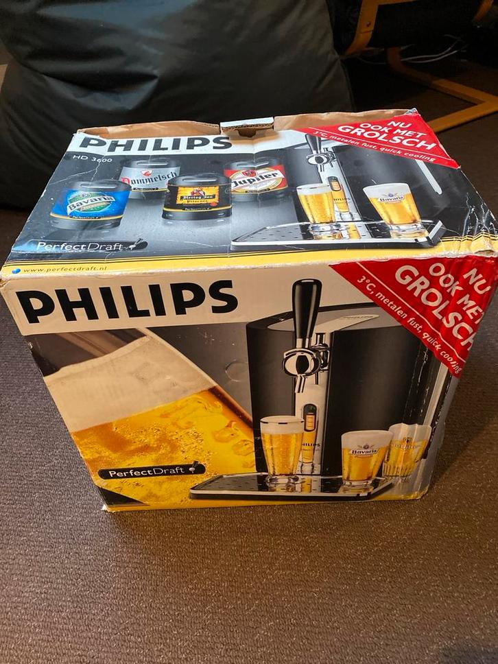 Philips Perfect Draft Thuistap - 5 Liter Vaatjes, Witgoed en Apparatuur, Thuistaps, Gebruikt, Philips, Ophalen