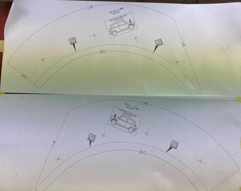 Sportspack templates Mini COOPER., Auto diversen, Tuning en Styling, Ophalen of Verzenden