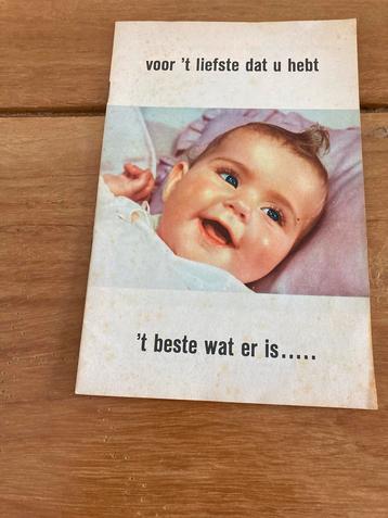Nutricia Brochure - Vintage Reclame Jaren '60 beschikbaar voor biedingen