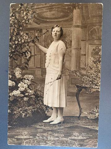 Ansichtkaart Prinses Juliana 1938 beschikbaar voor biedingen