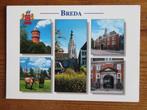 Breda Vijfluik met o.a. Watertoren en Kerk, Ophalen of Verzenden, Voor 1920, Noord-Brabant