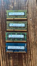 SO-DIMM 2GB DDR3. (4x), Ophalen, Zo goed als nieuw, DDR3, Laptop
