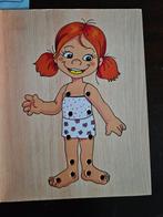 Houten Aankleedpop Puzzel, Ophalen of Verzenden, Zo goed als nieuw, Overige typen