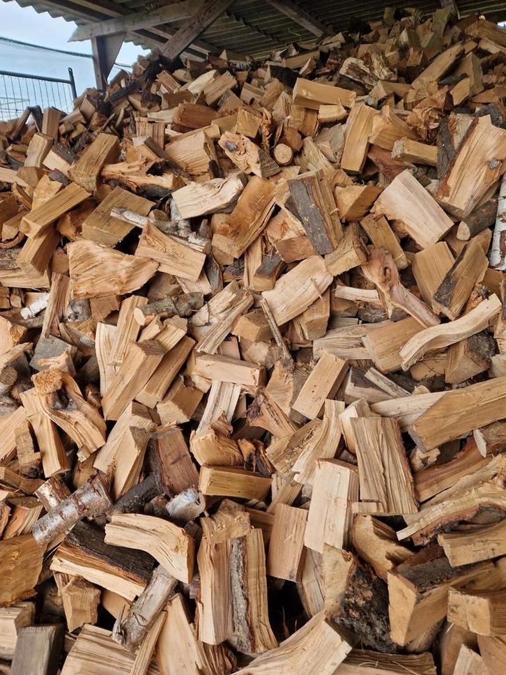 VERS !!! haardhout kachelhout, Tuin en Terras, Haardhout, Blokken, 6 m³ of meer, Ophalen