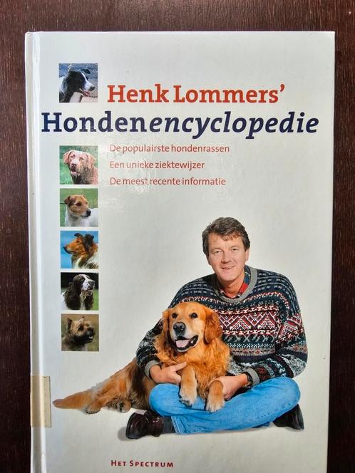 Hondenencyclopedie - Henk Lommers, Boeken, Dieren en Huisdieren, Zo goed als nieuw, Honden, Ophalen of Verzenden