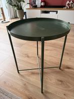 Gladom groene bijzettafel IKEA, Overige materialen, Minder dan 55 cm, Rond, Zo goed als nieuw