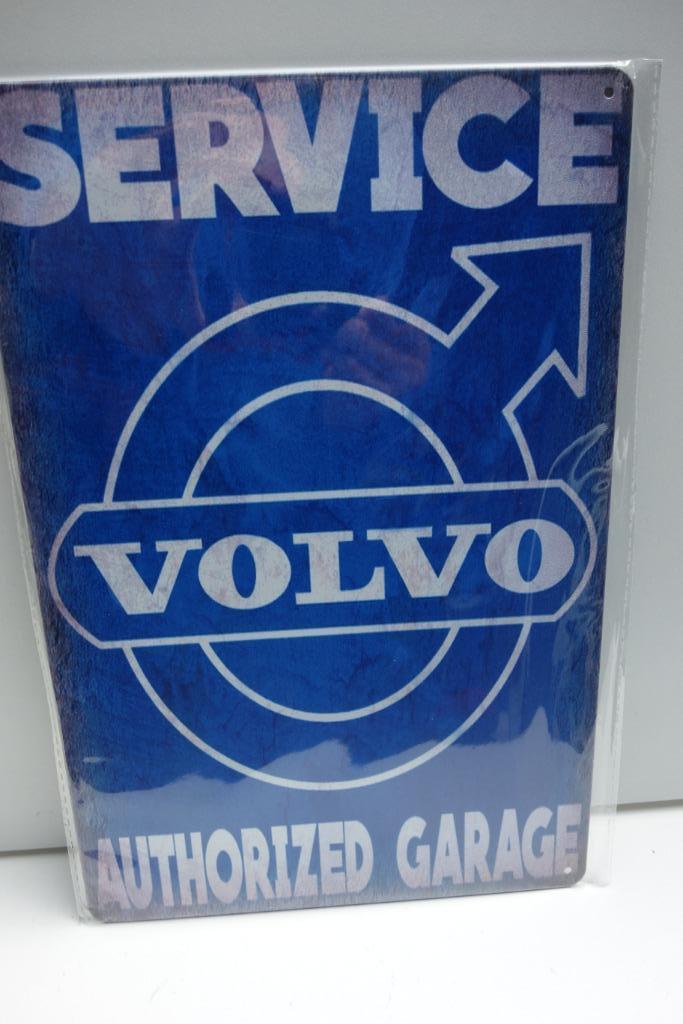 VOLVO AUTO LOGO SERVICE BORD AUTHORIZED GARAGE, Verzamelen, Merken en Reclamevoorwerpen, Nieuw, Overige typen, Ophalen of Verzenden