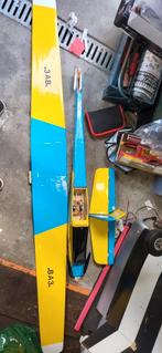 Rc zweefvliegtuig, Hobby en Vrije tijd, Modelbouw | Radiografisch | Vliegtuigen, Ophalen, Gebruikt, Elektro
