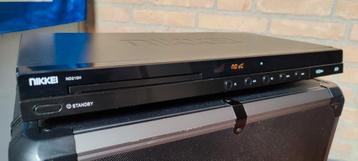 Nikkei ND210H DVD/CD-Speler - Zwart met afstandsbediening. beschikbaar voor biedingen